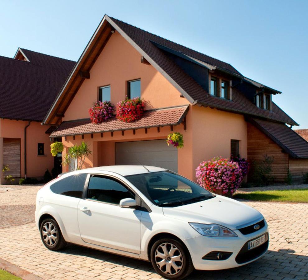 Maison Accueillante A Ebersheim Avec Vue Sur Les Montagnes Eksteriør bilde